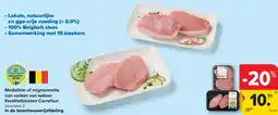 Carrefour Medaillon of mignonnette van varken van weleer aanbieding