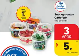 Carrefour Snackgroenten carrefour aanbieding