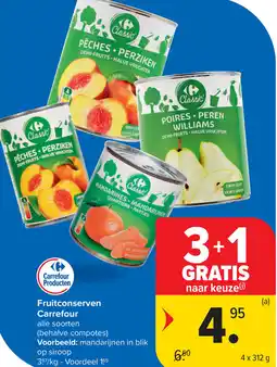 Carrefour Fruitconserven carrefour aanbieding