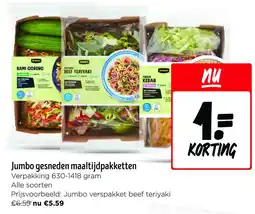Jumbo Jumbo gesneden maaltijdpakketten aanbieding