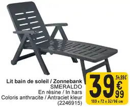 Cora Zonnebank smeraldo aanbieding