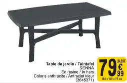 Cora Tuintafel senna aanbieding