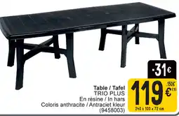 Cora Tafel trio plus aanbieding