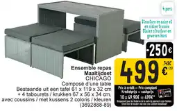 Cora Maaltijdset chicago aanbieding