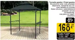 Cora Prieel gazebo aanbieding