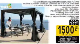 Cora TERRIA bioklimatisch prieel fusain aanbieding