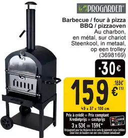 Cora Progarden bbq/pizzaoven aanbieding