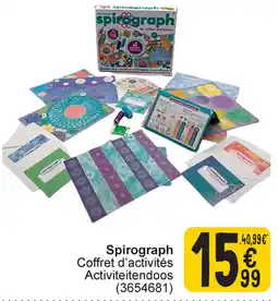Cora Spirograph coffret d'activités aanbieding