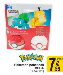 Cora Pokemon poket ball mega aanbieding