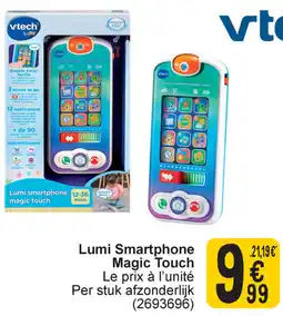 Cora vtech Lumi smartphone magic touch aanbieding
