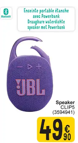 Cora JBL Speaker CLIP5 aanbieding