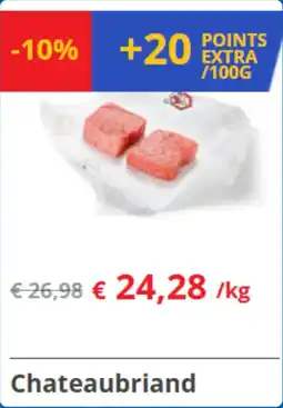 Renmans Chateaubriand aanbieding