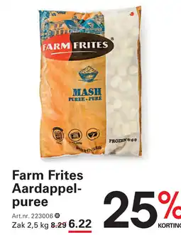 Sligro-M Farm Frites Aardappel- puree aanbieding