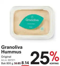 Sligro-M Granoliva Hummus aanbieding