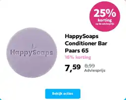 Plein.nl HappySoaps Conditioner Bar Paars 65 aanbieding