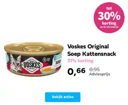 Plein.nl Voskes Original Soep Kattensnack aanbieding