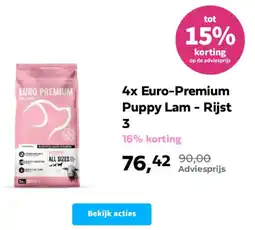 Plein.nl 4x Euro-Premium Puppy Lam aanbieding
