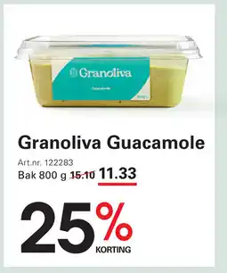 Sligro-M Granoliva Guacamole aanbieding