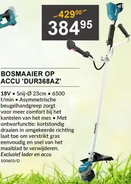 HandyHome Bosmaaier op accu DUR368AZ aanbieding