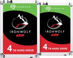Coolblue Seagate Ironwolf 4TB Duo Pack aanbieding