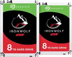 Coolblue Seagate Ironwolf 8TB - Duo Pack aanbieding