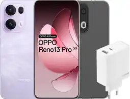 Coolblue OPPO Reno13 Pro 512 Go Mauve 5G + Pack d'Accessoires aanbieding