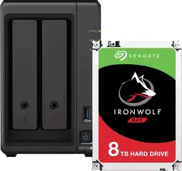 Coolblue Synology DS723+ + Seagate Ironwolf 8 To aanbieding