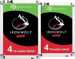 Coolblue Seagate IronWolf 4 To Lot de 2 aanbieding