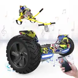 Decathlon Hoverboards met Go-Kart 8,5 Inch, Bluetooth RCB-HY-A16 aanbieding