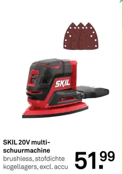 Karwei SKIL 20V multi schuurmachine aanbieding