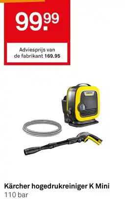 Karwei Kärcher hogedrukreiniger K Mini aanbieding