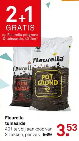 Karwei Fleurella tuinaarde aanbieding
