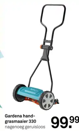 Karwei Gardena hand- grasmaaier 330 aanbieding