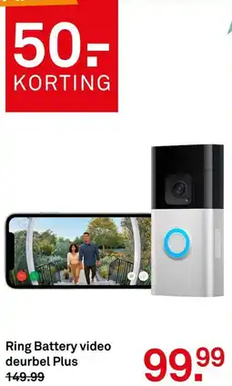 Karwei Ring Battery video deurbel Plus aanbieding