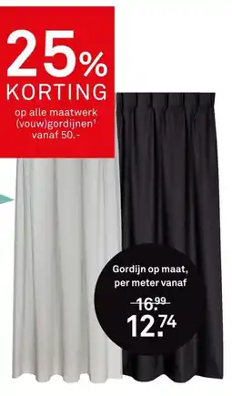 Karwei Gordijn op maat aanbieding