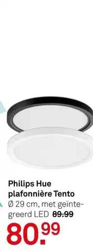 Karwei Philips Hue plafonnière Tento aanbieding