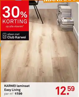 Karwei KARWEI laminaat Easy Living aanbieding