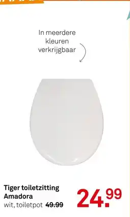 Karwei Tiger toiletzitting Amadora aanbieding