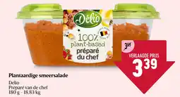 Delhaize Plantaardige smeersalade aanbieding