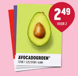 Delhaize AVOCADOGROEN aanbieding