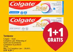 Delhaize Tandpasta aanbieding