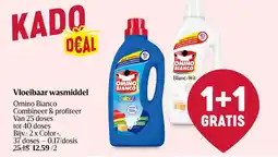 Delhaize Vloeibaar wasmiddel aanbieding