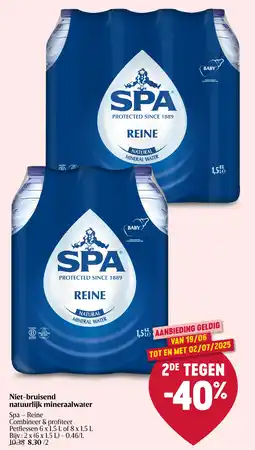 Delhaize Niet-bruisend natuurlijk mineraalwater aanbieding
