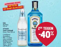 Delhaize Gin Bombay (70 cl) aanbieding