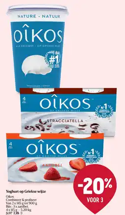 Delhaize Yoghurt op Griekse wijze aanbieding