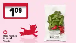 Delhaize Rode radijzen in bussel aanbieding