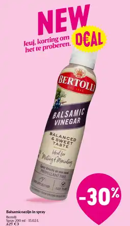 Delhaize Balsamicoazijn in spray aanbieding