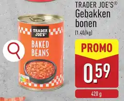 ALDI Trader Joe's Gebakken Bonen aanbieding