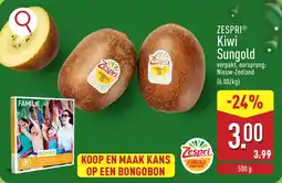 ALDI Zespri Kiwi Sungold aanbieding