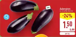 ALDI Aubergines aanbieding